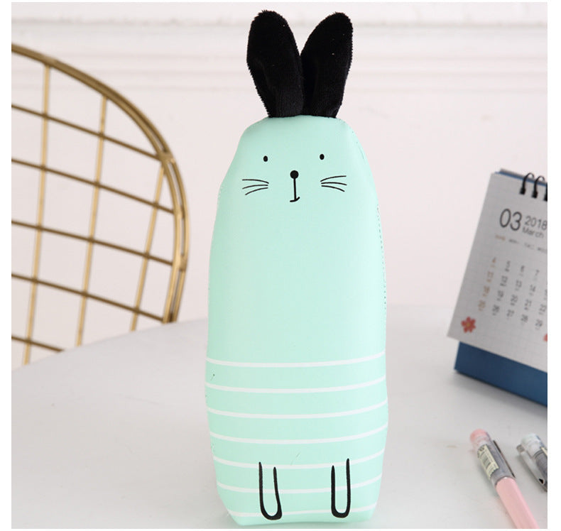 Cartoon cute rabbit pencil case