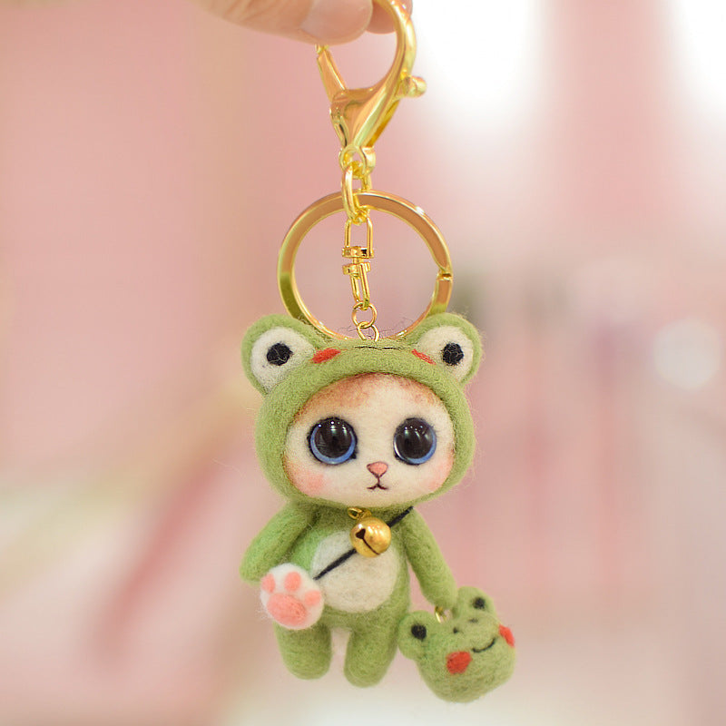 Cat Key Pendant Creative Doll Gift Material Package
