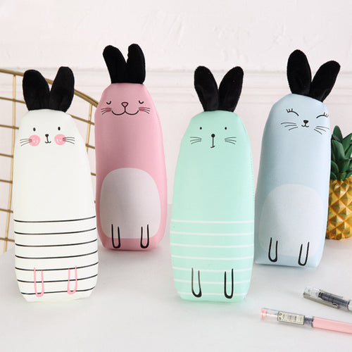 Cartoon cute rabbit pencil case