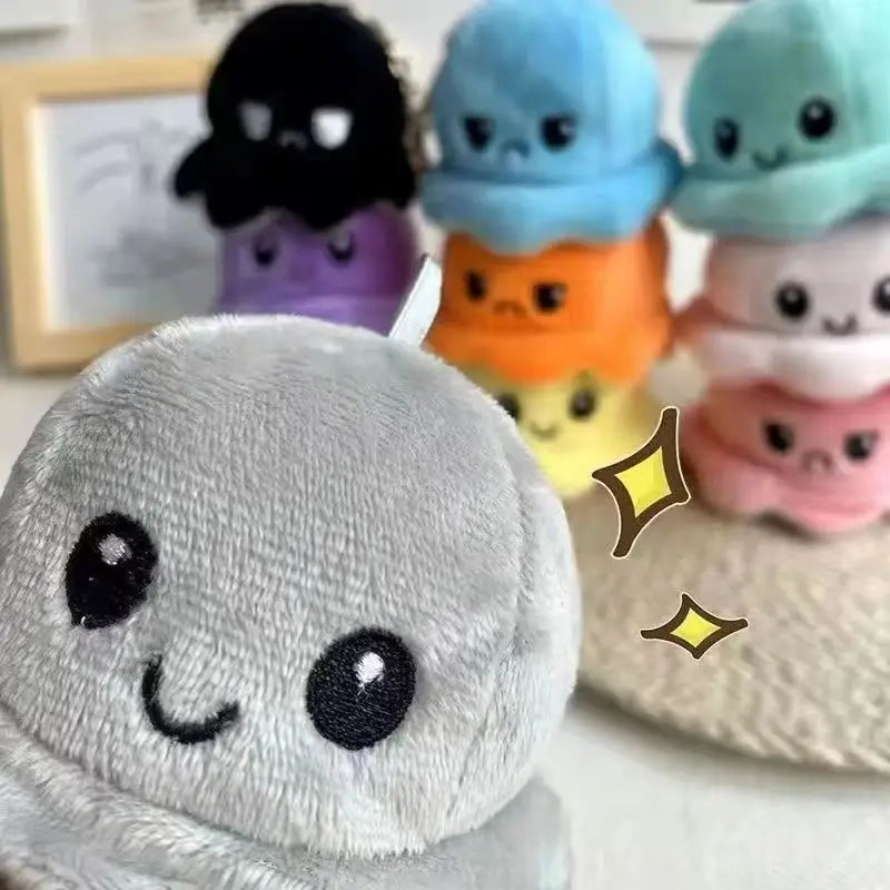 Cute And Soft Octopus Plush Toy Bag Pendant For Friends Creative And Interesting Small Gift Doll Keychain Plush Punch Toy