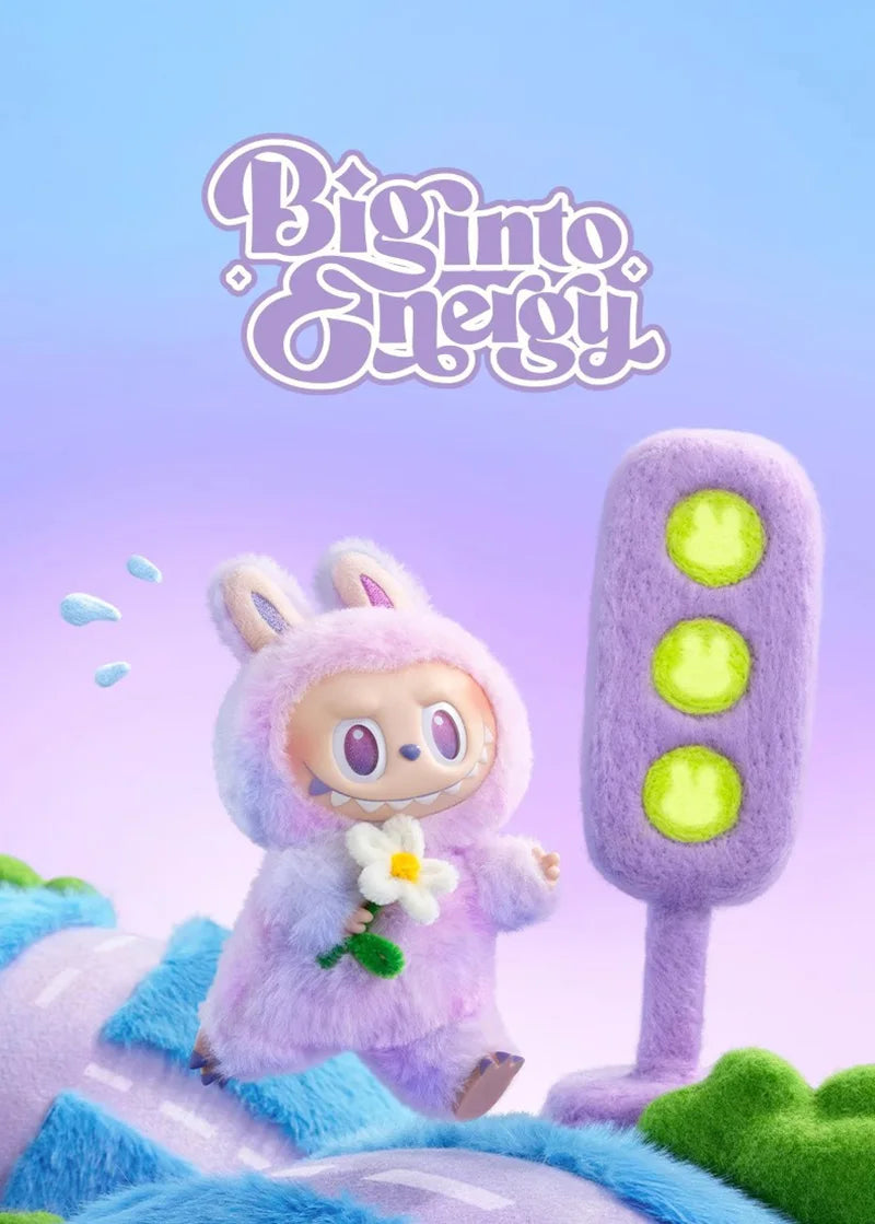 Labubu Plush Toys Keychain Backpack Decoration Toy Animated Characters Mysterious Surprise Box Series Children's Gift