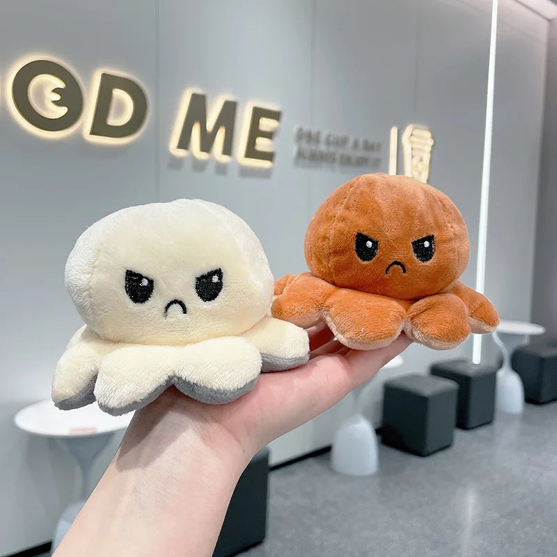 Cute And Soft Octopus Plush Toy Bag Pendant For Friends Creative And Interesting Small Gift Doll Keychain Plush Punch Toy