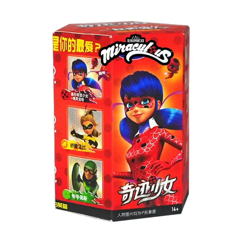 Miraculous Ladybug Blind Box Random Anime Figure Set With Cute Pvc Action Figure Decoration Children's Toys Holiday Gifts
