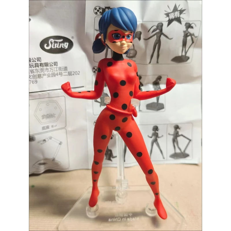 Miraculous Ladybug Blind Box Random Anime Figure Set With Cute Pvc Action Figure Decoration Children's Toys Holiday Gifts