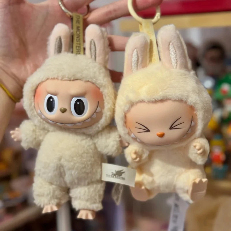 Labubu Blind box The Monsters Lisa Seme Heart Macarrr Vinyl Base Series Trendy Toy Decorations children Birthday Gifts