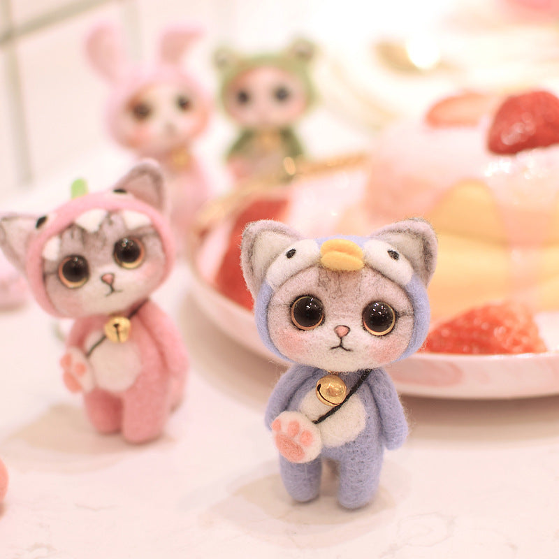 Cat Key Pendant Creative Doll Gift Material Package