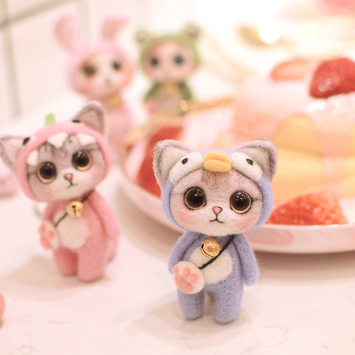 Cat Key Pendant Creative Doll Gift Material Package