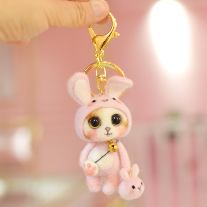 Cat Key Pendant Creative Doll Gift Material Package